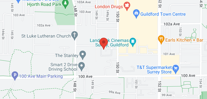 map of 409 14968 101A AVENUE